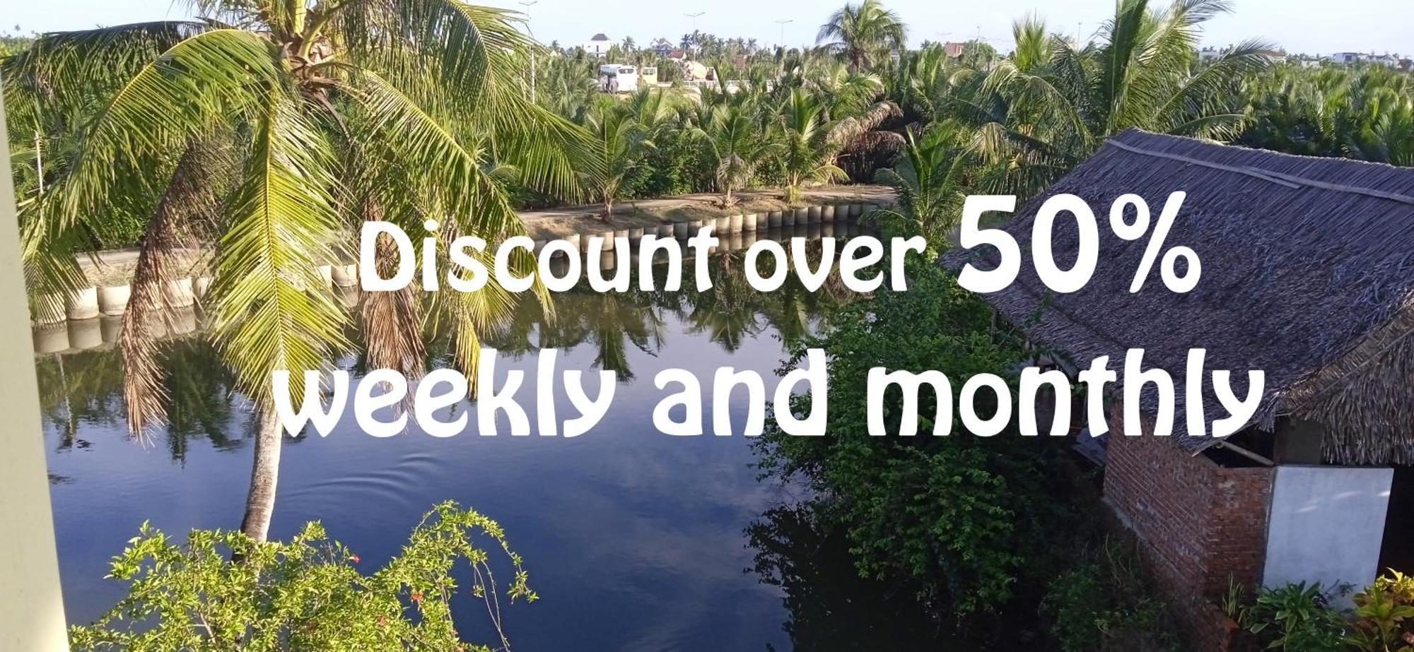 Lakeview Villa Homestay Хойан Экстерьер фото